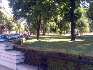 Manjež Park in Belgrade