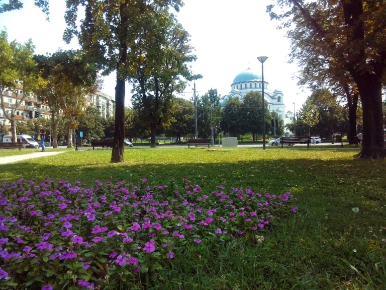 Park Milutina Milankovića u Beogradu