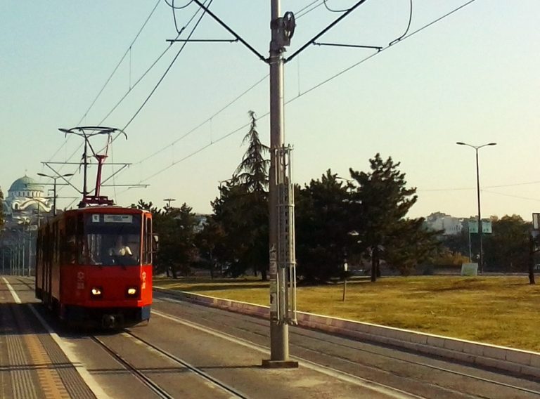 Koja je bila trasa druge linije beogradskog tramvaja?