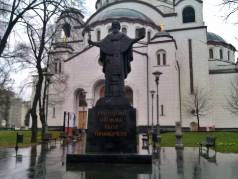 Gde se nalazi spomenik Svetom Savi u Beogradu?
