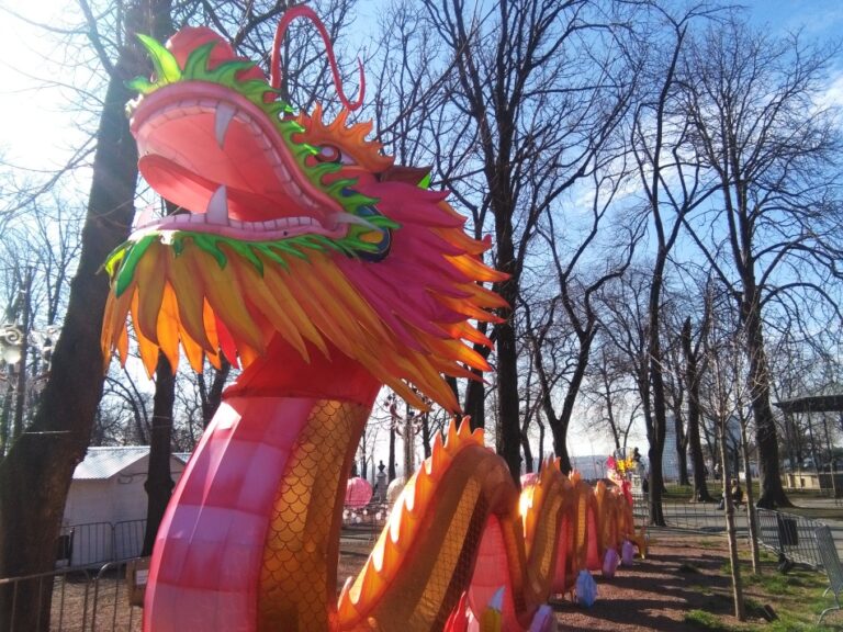 Kineski festival svetla na Sava Promenadi