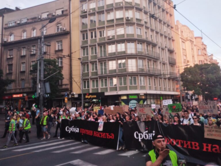 Šesti protest „Srbija protiv nasilja“