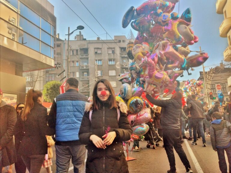 Prvi dan Nove godine u Beogradu