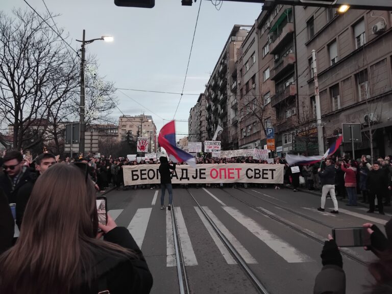 Završen protest ispred RTS-a